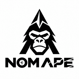 NOMAPE – Gorilla-Bildmarke und Wortmarke